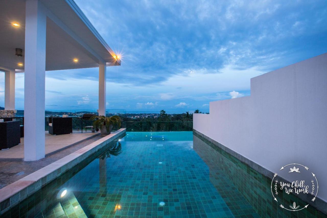 Azur Luxurious Villa 4 BR Ocean View Strand von Chaweng Exterior foto