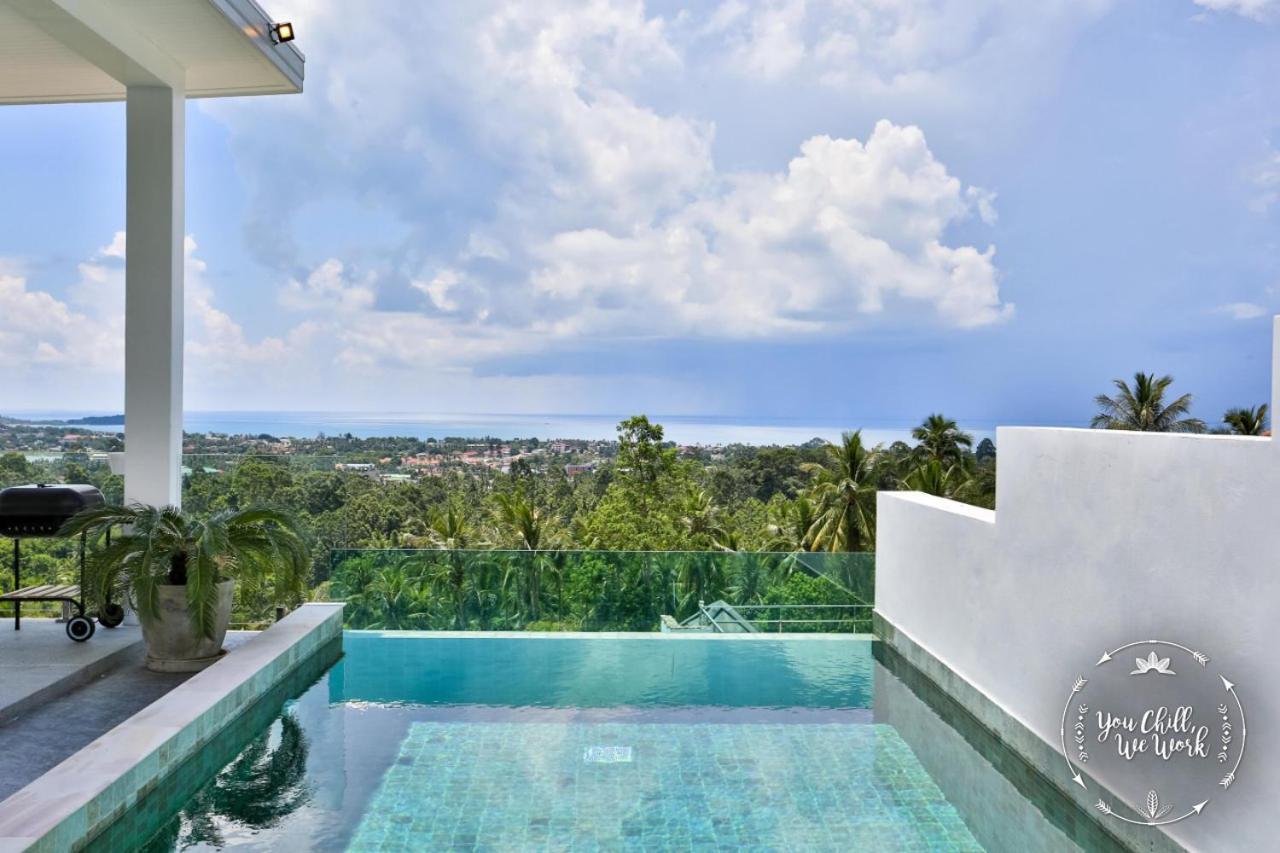 Azur Luxurious Villa 4 BR Ocean View Strand von Chaweng Exterior foto
