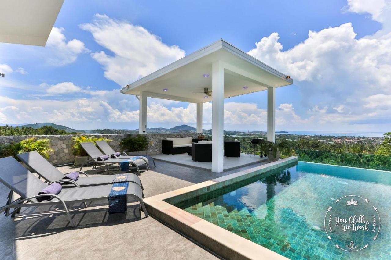 Azur Luxurious Villa 4 BR Ocean View Strand von Chaweng Exterior foto