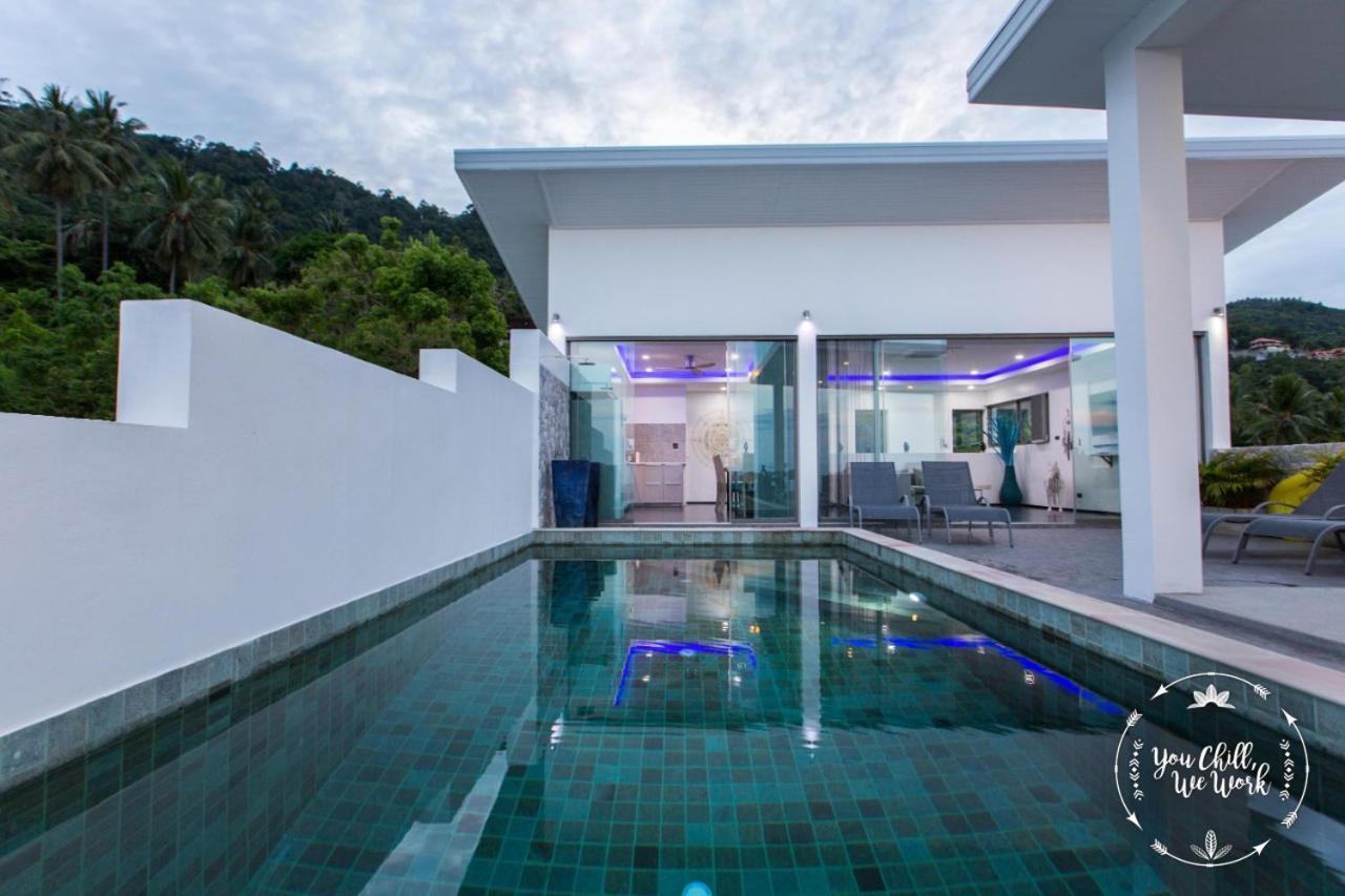 Azur Luxurious Villa 4 BR Ocean View Strand von Chaweng Exterior foto