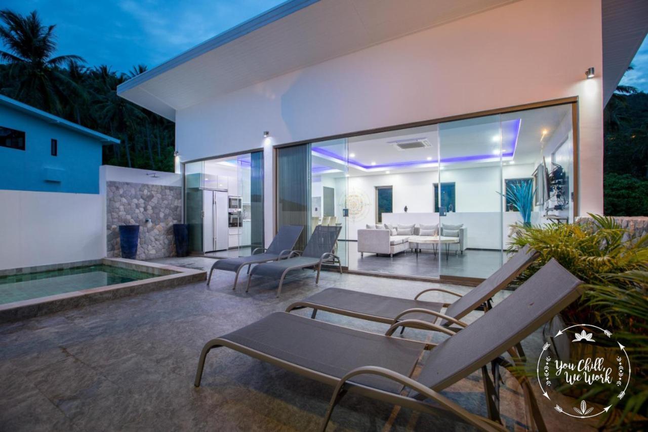 Azur Luxurious Villa 4 BR Ocean View Strand von Chaweng Exterior foto