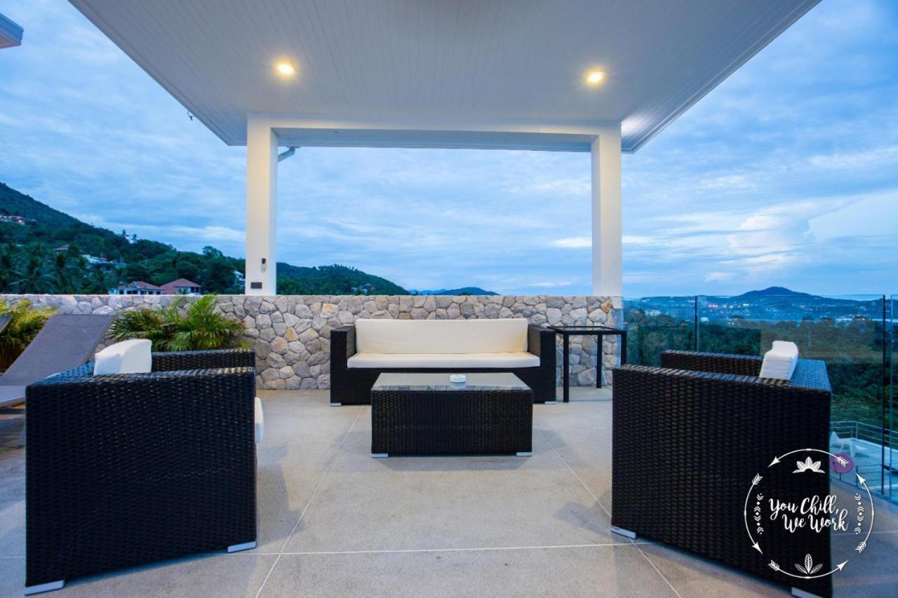 Azur Luxurious Villa 4 BR Ocean View Strand von Chaweng Exterior foto