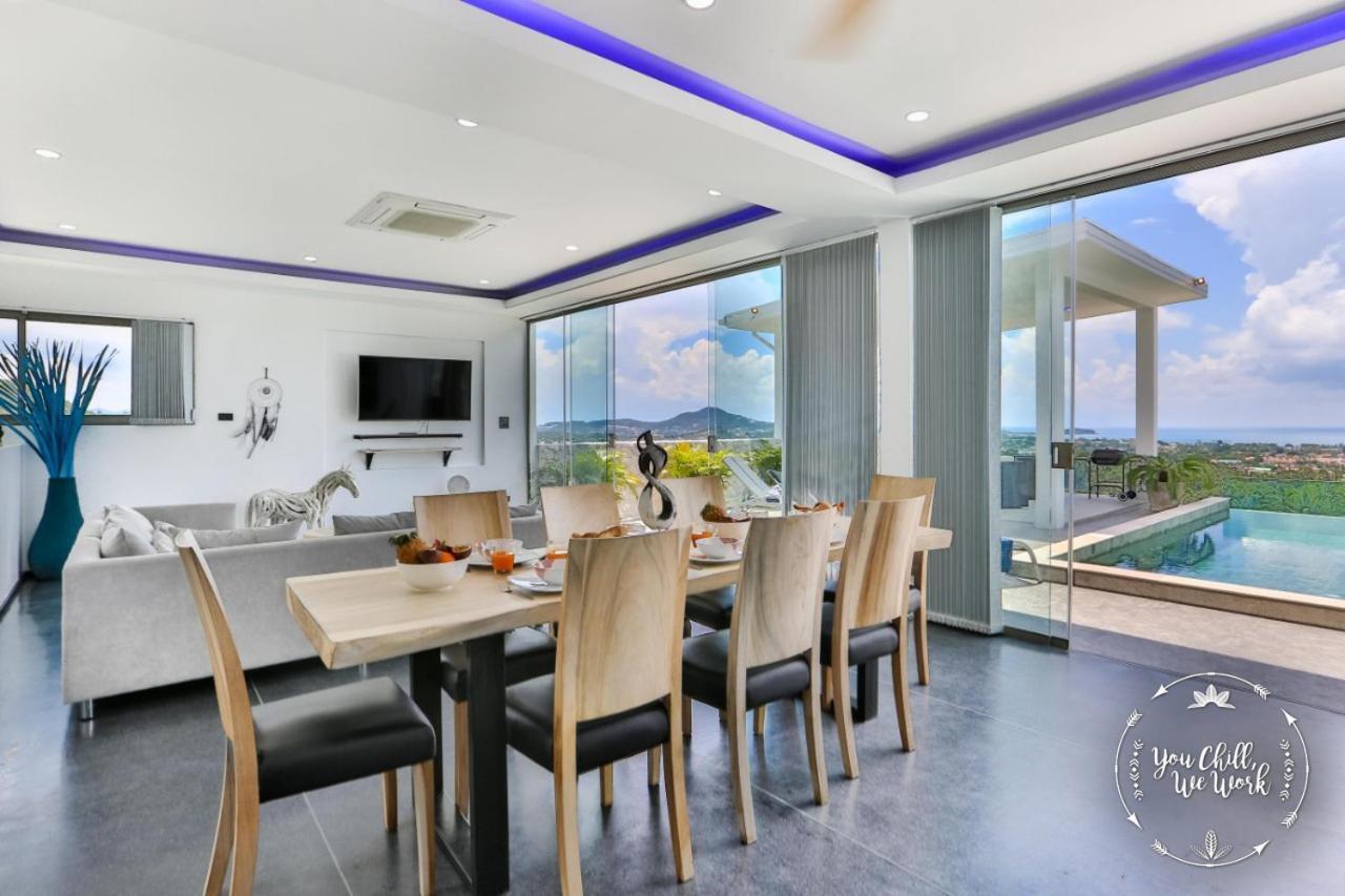 Azur Luxurious Villa 4 BR Ocean View Strand von Chaweng Exterior foto