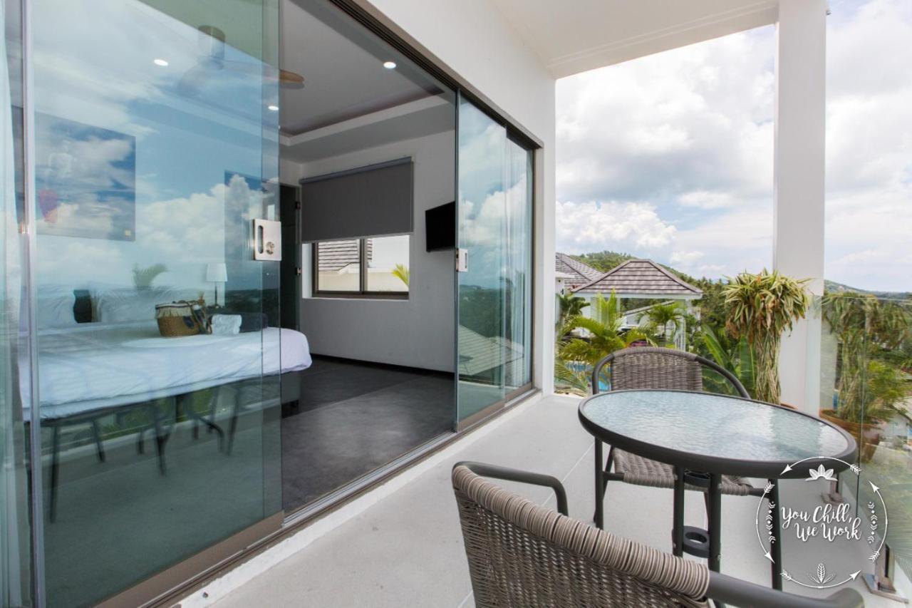 Azur Luxurious Villa 4 BR Ocean View Strand von Chaweng Exterior foto