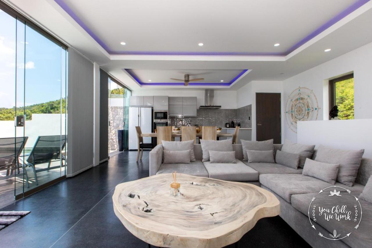 Azur Luxurious Villa 4 BR Ocean View Strand von Chaweng Exterior foto