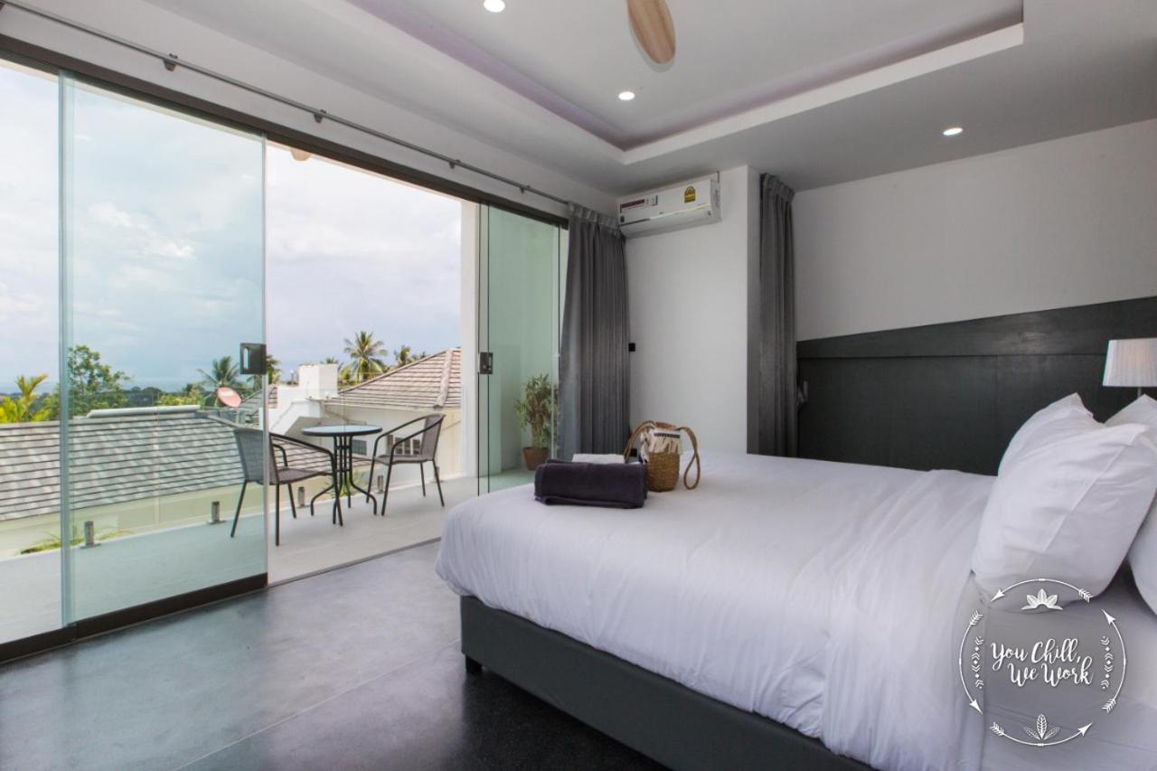 Azur Luxurious Villa 4 BR Ocean View Strand von Chaweng Exterior foto