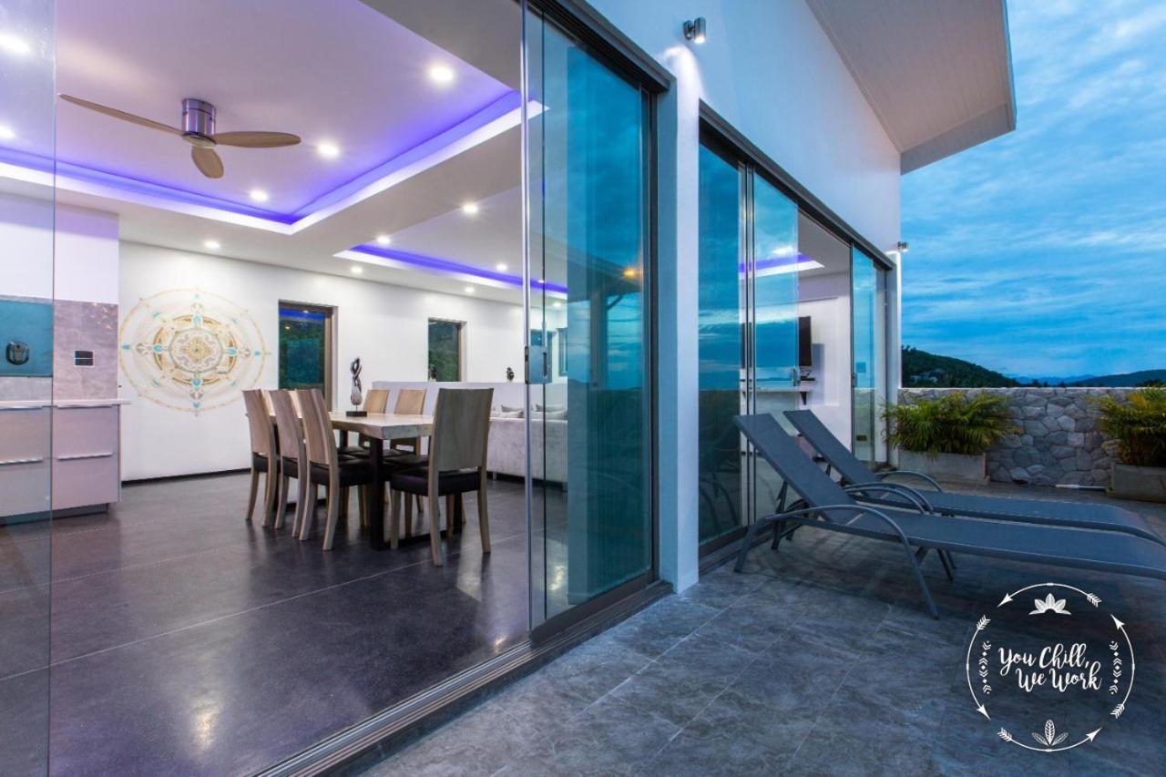 Azur Luxurious Villa 4 BR Ocean View Strand von Chaweng Exterior foto