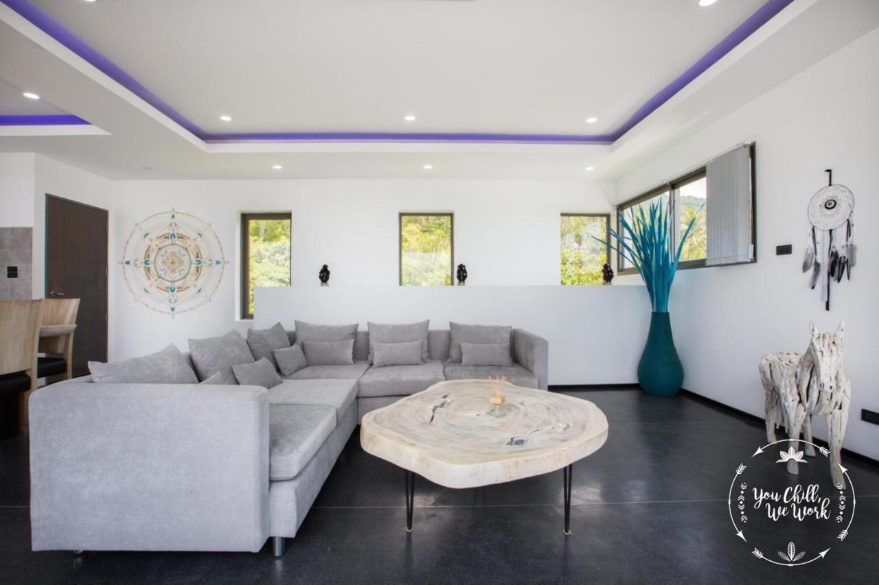 Azur Luxurious Villa 4 BR Ocean View Strand von Chaweng Exterior foto